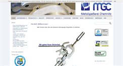 Desktop Screenshot of metallgiesserei.biz